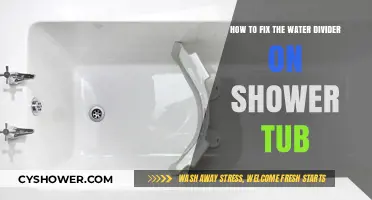 Easy DIY Guide to Repairing Your Shower Tub Water Divider