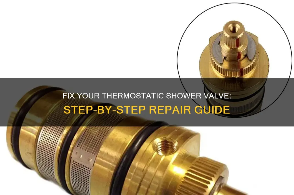 how to fix thermostatic shower valve