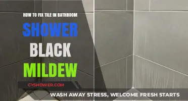 Effective Ways to Remove and Prevent Shower Tile Black Mildew