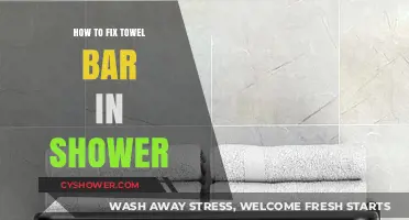 Easy DIY Guide to Fixing a Loose Towel Bar in Your Shower