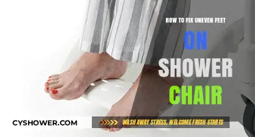Fixing Uneven Feet on Your Shower Chair: A Step-by-Step Guide
