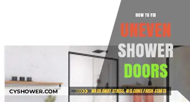 Fixing Uneven Shower Doors: Simple DIY Solutions for a Perfect Fit