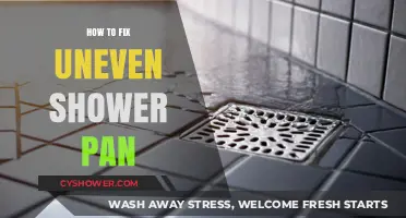 Fixing an Uneven Shower Pan: Step-by-Step Repair Guide
