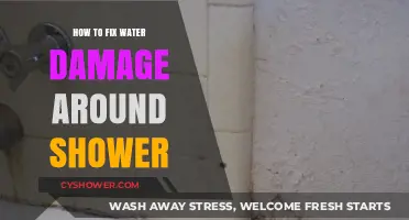 Effective Solutions to Repair Water Damage Around Your Shower Area