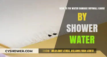 Repairing Shower Water Damage: A Guide to Fixing Drywall Issues