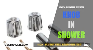 Easy DIY Guide: Repairing Your Shower's Water Diverter Knob Quickly
