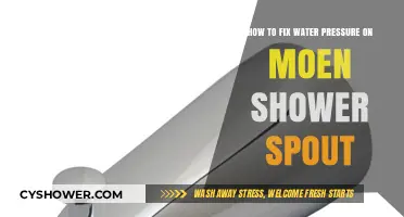 Fix Low Water Pressure in Your Moen Shower Spout Easily