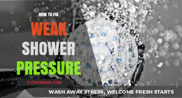 Boost Your Shower Experience: Simple Fixes for Weak Water Pressure