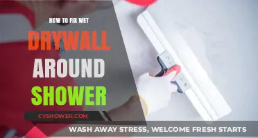 Fixing Wet Drywall Around Your Shower: A Step-by-Step Guide