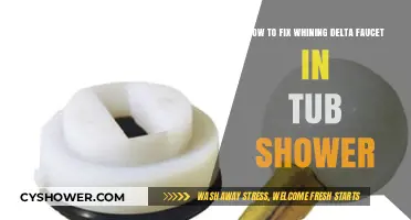 Quick Fixes for a Whining Delta Tub Shower Faucet