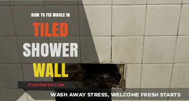 Repairing a Hole in Your Tiled Shower Wall: A Step-by-Step Guide