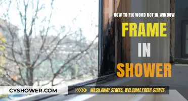 Repairing Wood Rot in Shower Window Frames: A Step-by-Step Guide