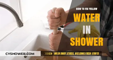 Fix Yellow Shower Water: Simple Solutions for Clear, Safe Bathing
