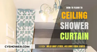 Transform Your Bathroom: Installing Floor-to-Ceiling Shower Curtains