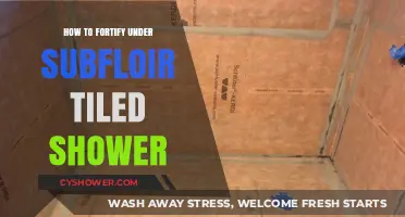 Fortifying Under-Subfloor Tiled Showers: Essential Steps for Waterproof Durability
