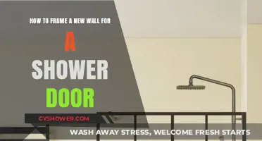 Framing a New Wall for Your Shower Door: A Step-by-Step Guide