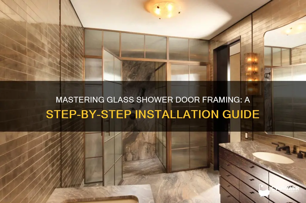 how to frame for glass shower doors