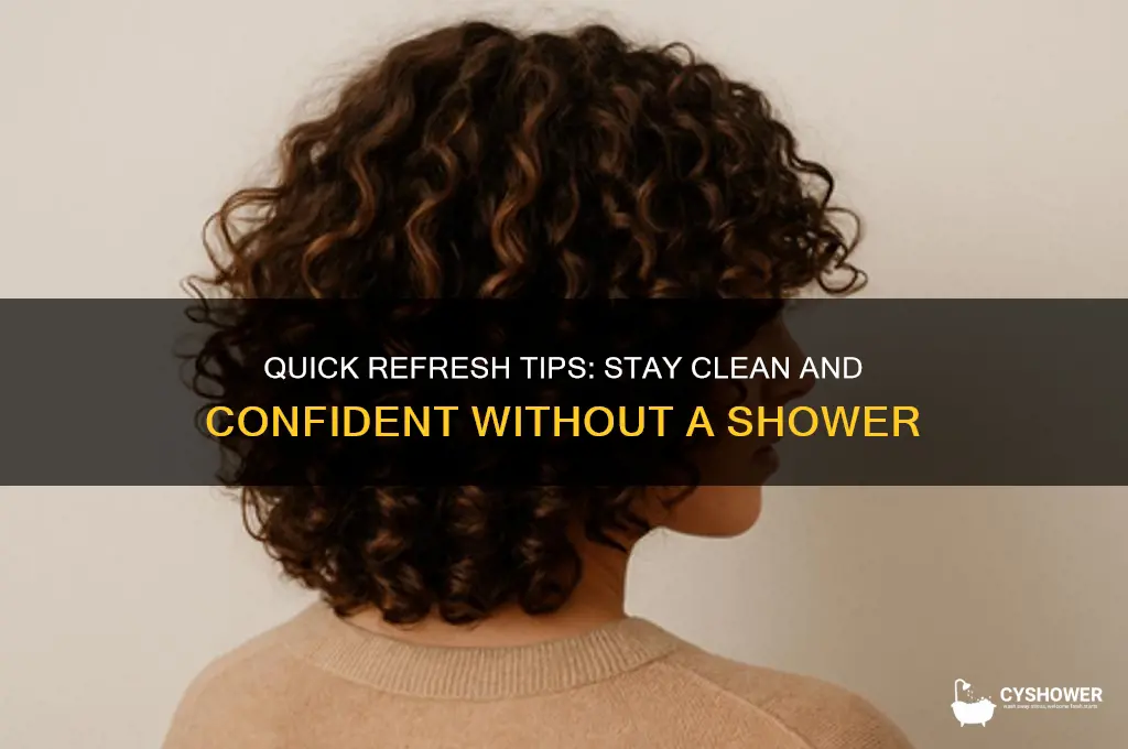 how to freshen up when you can