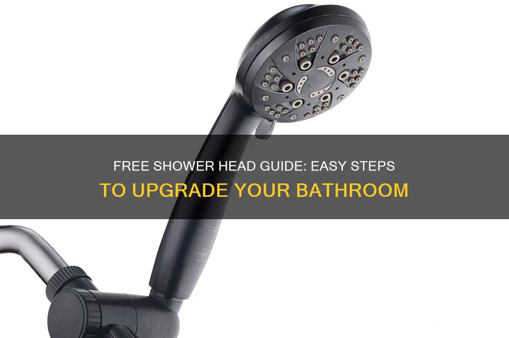 how to get a free shower head