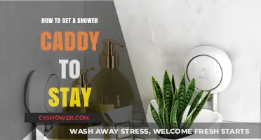 Secure Your Shower Caddy: Tips to Keep It in Place