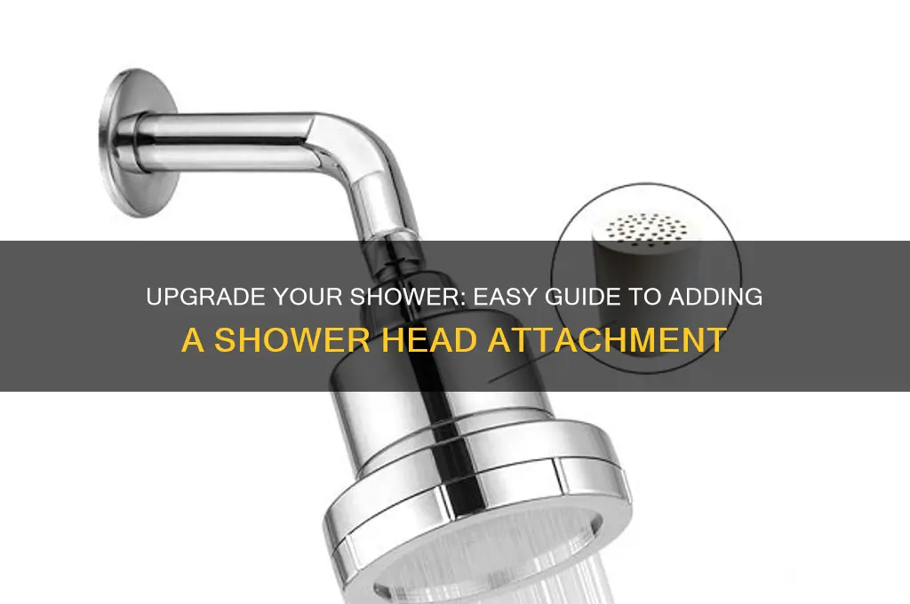 how to get a shower head attatchment