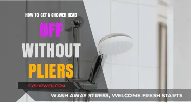 Easy Shower Head Removal: No Pliers Needed, Quick DIY Guide
