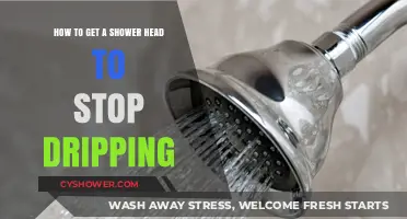 Fix a Dripping Shower Head: Quick and Easy DIY Solutions