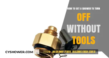 Quick Fix: Turning Off a Shower Without Tools in Minutes