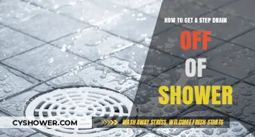 Easy Steps to Remove a Stuck Step Drain from Your Shower