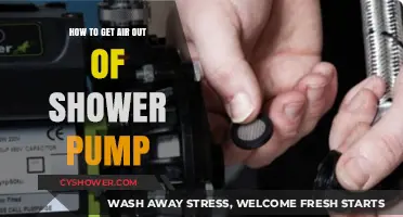 Effective Steps to Remove Air from Your Shower Pump Easily