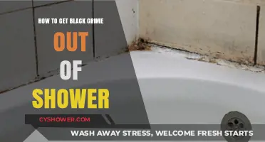 Effective Tips to Remove Stubborn Black Grime from Your Shower