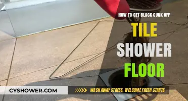 Effective Ways to Remove Black Gunk from Tile Shower Floors