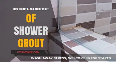 Effective Ways to Remove Black Mildew from Shower Grout Easily