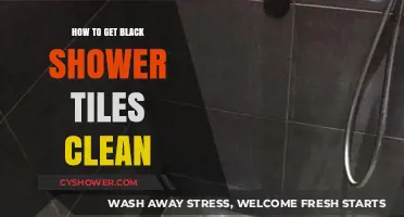 Effective Tips for Cleaning and Restoring Black Shower Tiles