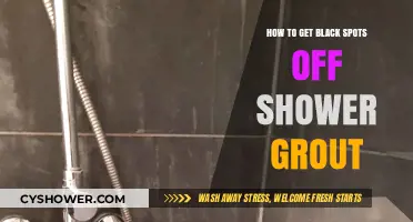 Effective Ways to Remove Black Spots from Shower Grout Easily