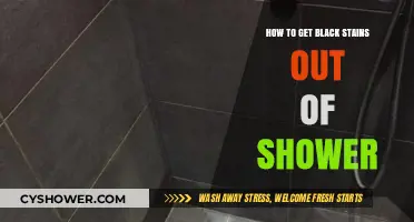 Effective Tips to Remove Black Shower Stains Easily and Quickly