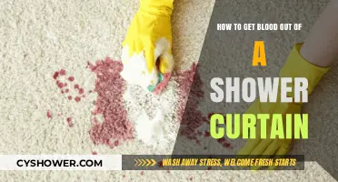 Effective Tips for Removing Blood Stains from Shower Curtains Easily