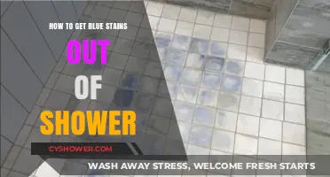 Effective Ways to Remove Blue Stains from Your Shower Easily