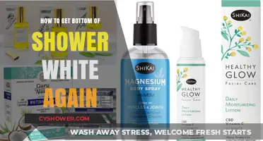Restore Your Shower's Shine: Easy Tips for Whitening the Bottom