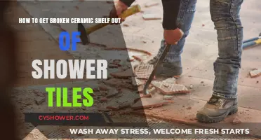 Efficiently Removing Broken Ceramic Shelf from Shower Tiles: A Step-by-Step Guide