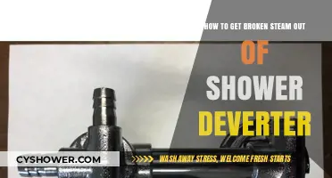 Fixing a Broken Steam Shower Diverter: Quick and Easy DIY Guide