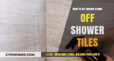 Effective Tips to Remove Brown Stains from Shower Tiles Easily