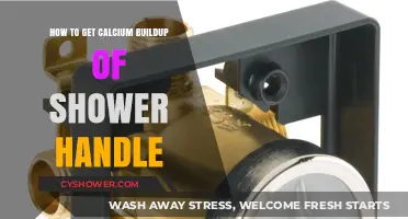 Effective Tips to Remove Calcium Buildup from Your Shower Handle