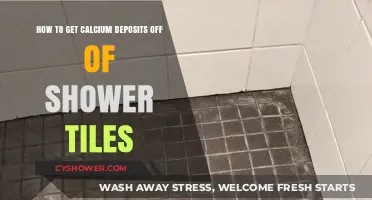 Effective Ways to Remove Calcium Deposits from Shower Tiles