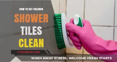 Effective Tips for Cleaning and Restoring Colored Shower Tiles