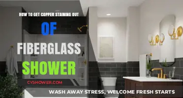 Effective Methods to Remove Copper Stains from Fiberglass Showers