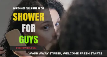 Guys' Guide: Achieve Perfect Curly Hair in the Shower Easily