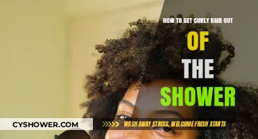 Post-Shower Curly Hair Care: Tips for Defining and Drying Curls