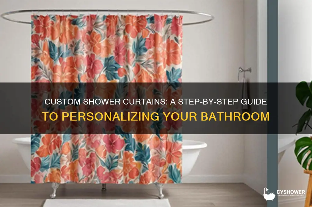 how to get custom shower curtains