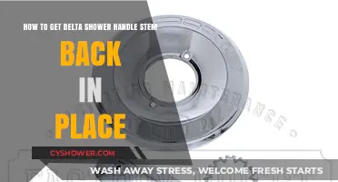Fixing a Loose Delta Shower Handle Stem: A Step-by-Step Guide